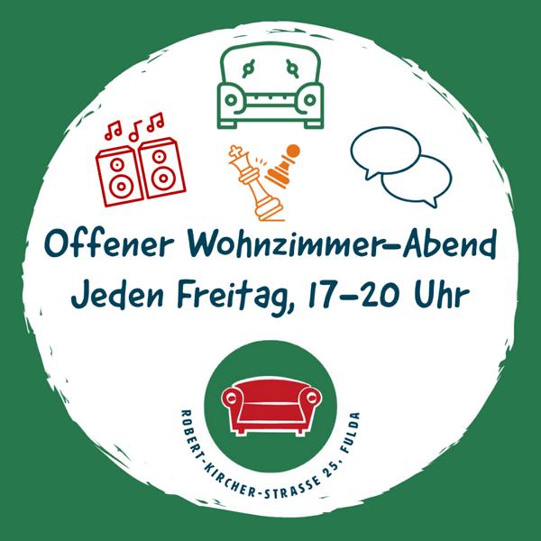 Offener Wohnzimmer-Abend
