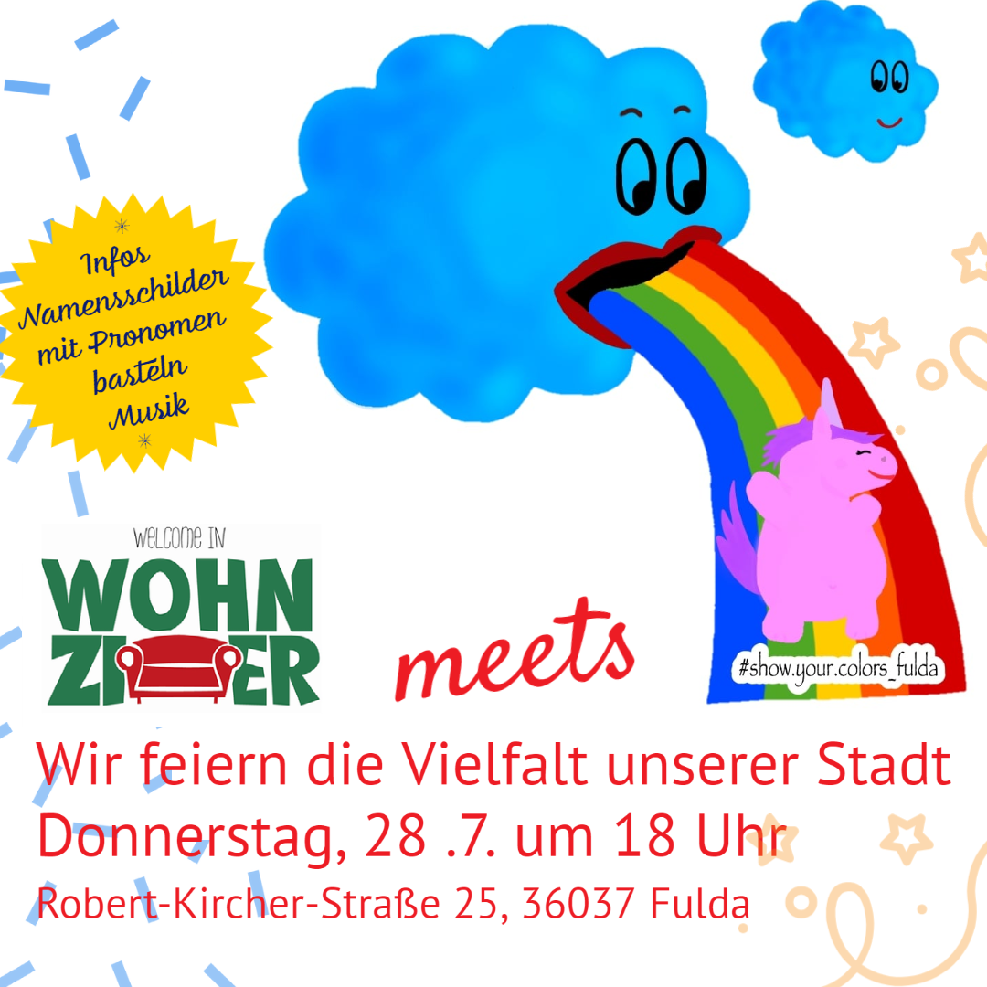 Wohnzimmer meets Show your Colours Fulda