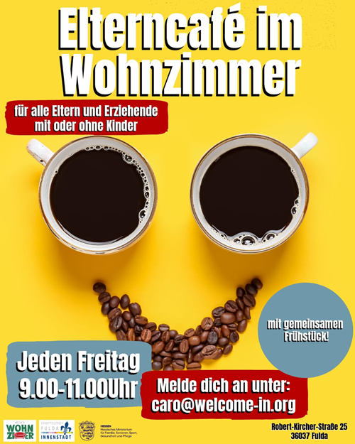 Elterncafé im Wohnzimmer