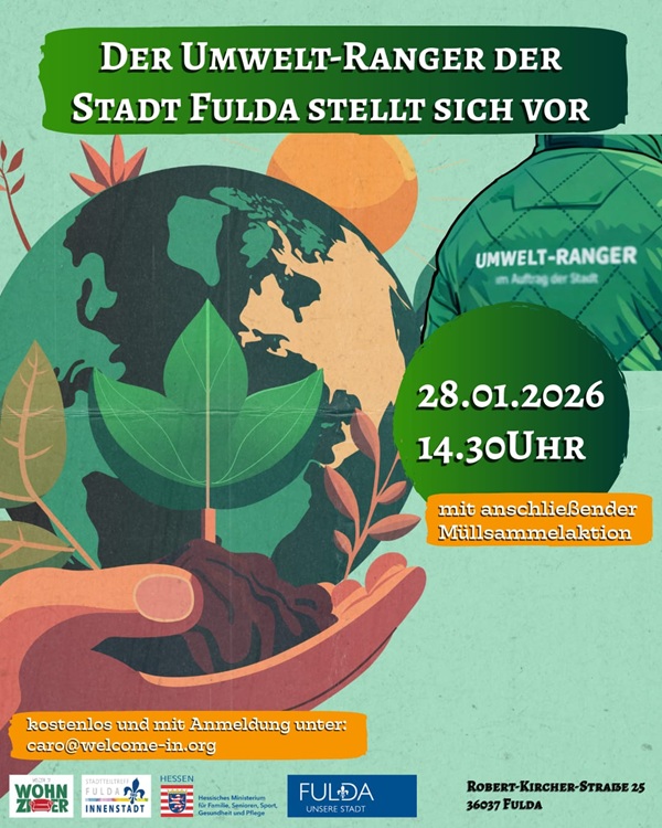 Der Umwelt-Ranger der Stadt Fulda stellt sich vor