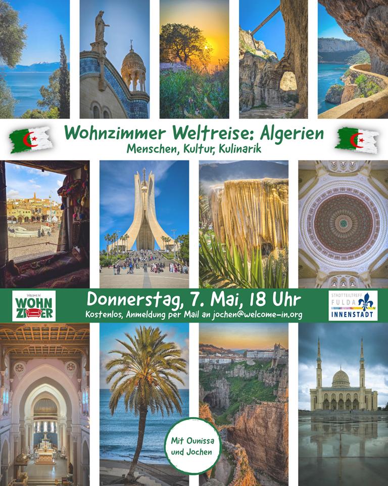 Wohnzimmer Weltreise: Algerien