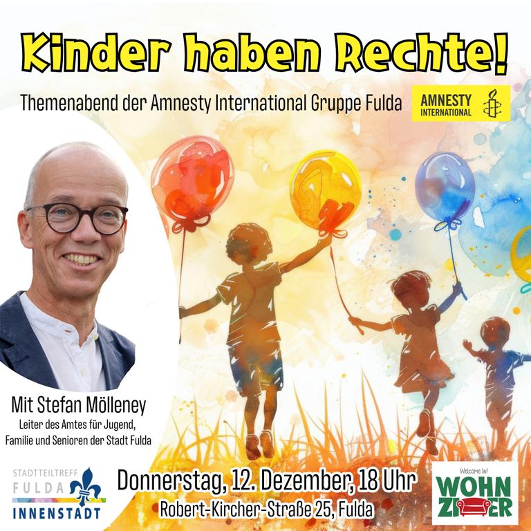 Kinder haben Rechte! Themenabend mit Amnesty International