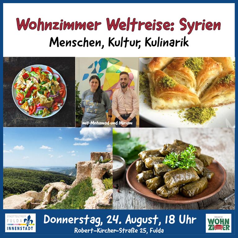 Wohnzimmer-Weltreise: Syrien