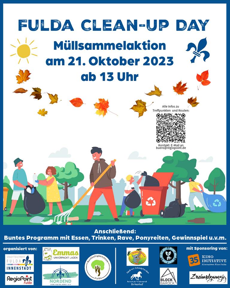 Fulda Clean Up Day - Müllsammelaktion