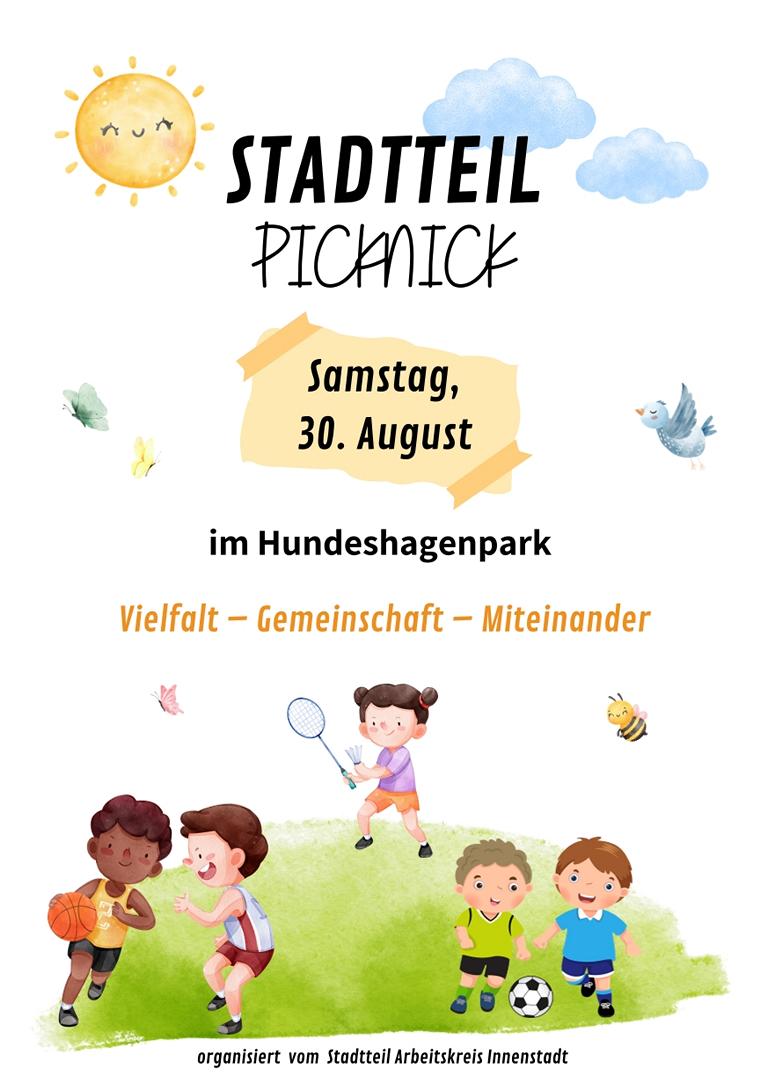 Stadtteil-Picknick im Hundeshagenpark
