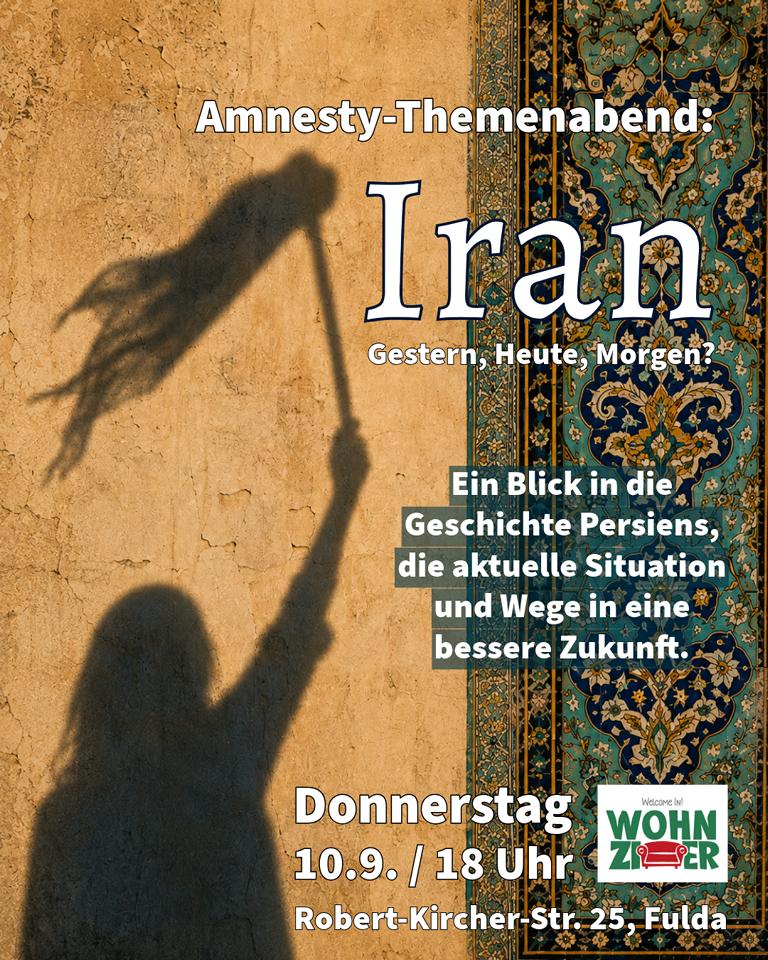 Amnesty-Themenabend: Iran - Gestern, Heute, Morgen?