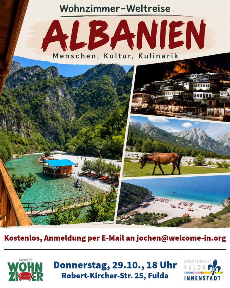 Wohnzimmer Weltreise: Albanien