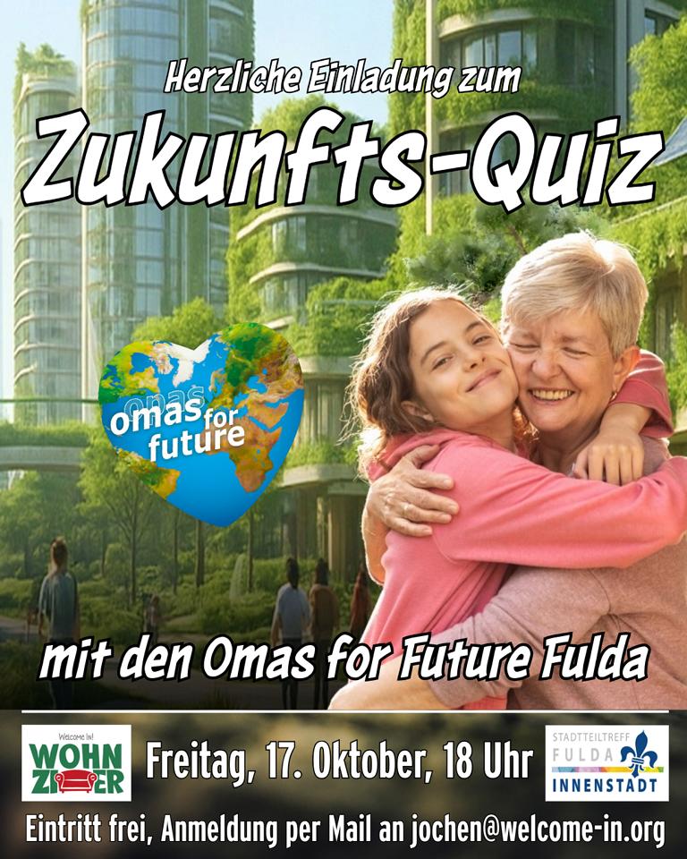 Zukunftsquiz mit den Omas for Future