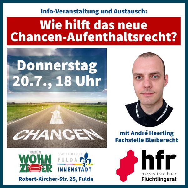 Info-Veranstaltung: Wie hilft das neue Chancen-Aufenthaltsrecht?