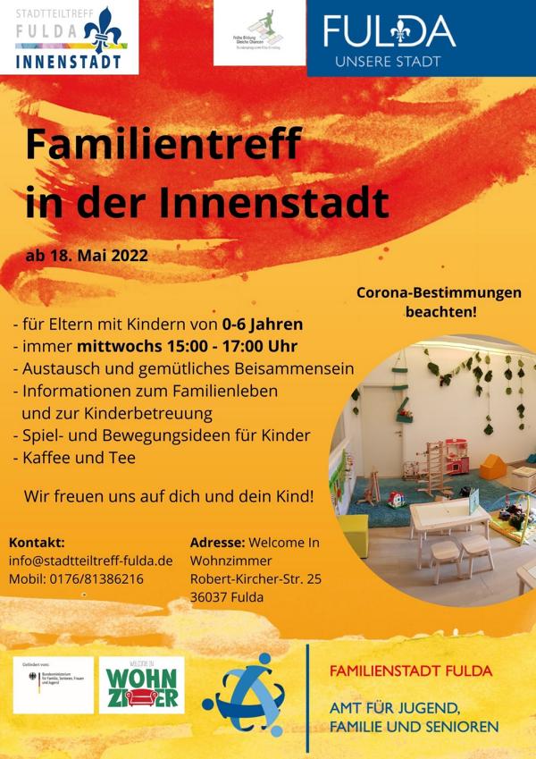 Familientreff in der Innenstadt