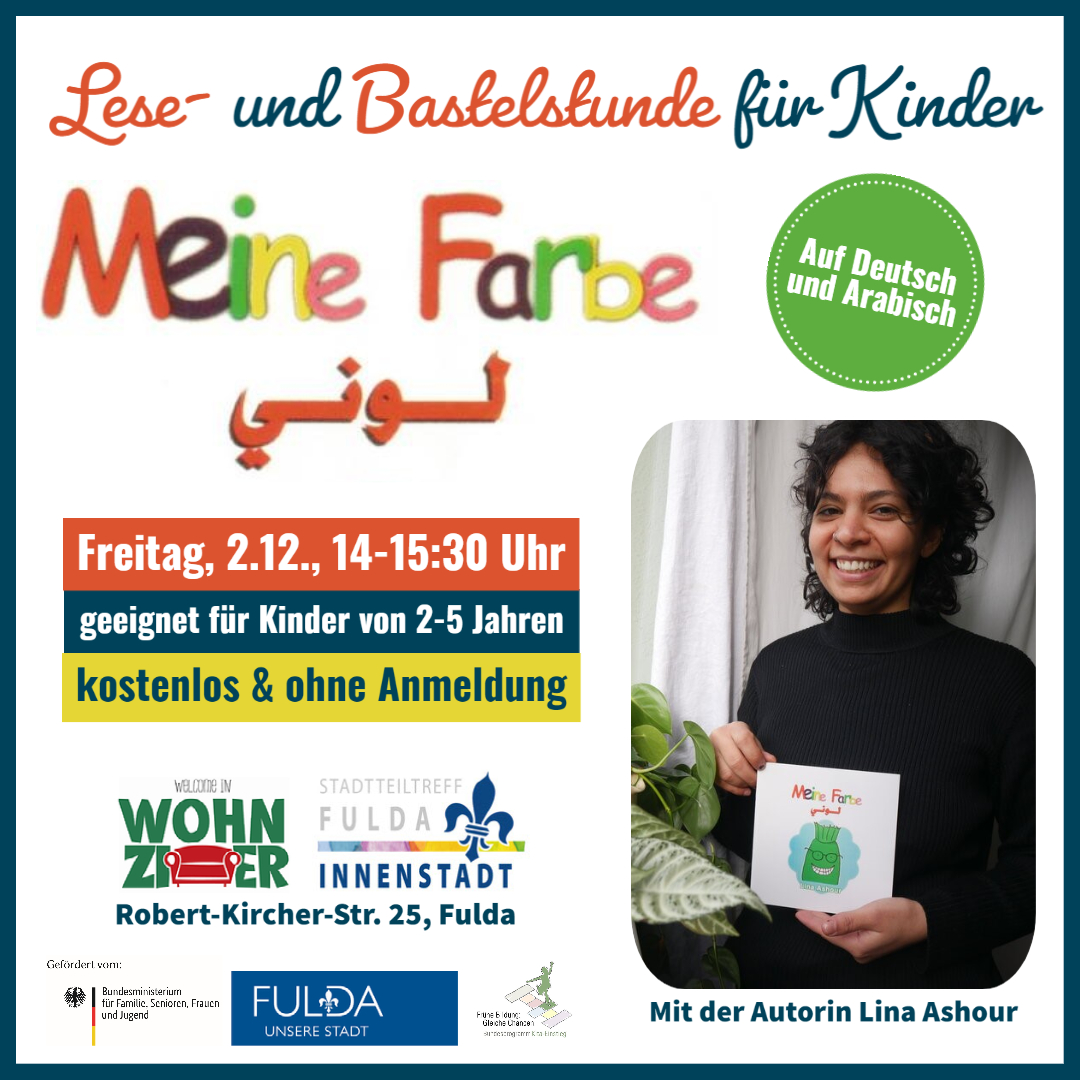 Lese- und Bastelstunde für Kinder: Meine Farbe