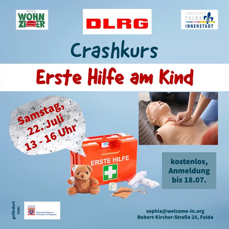 Erste Hilfe am Kind Kurs