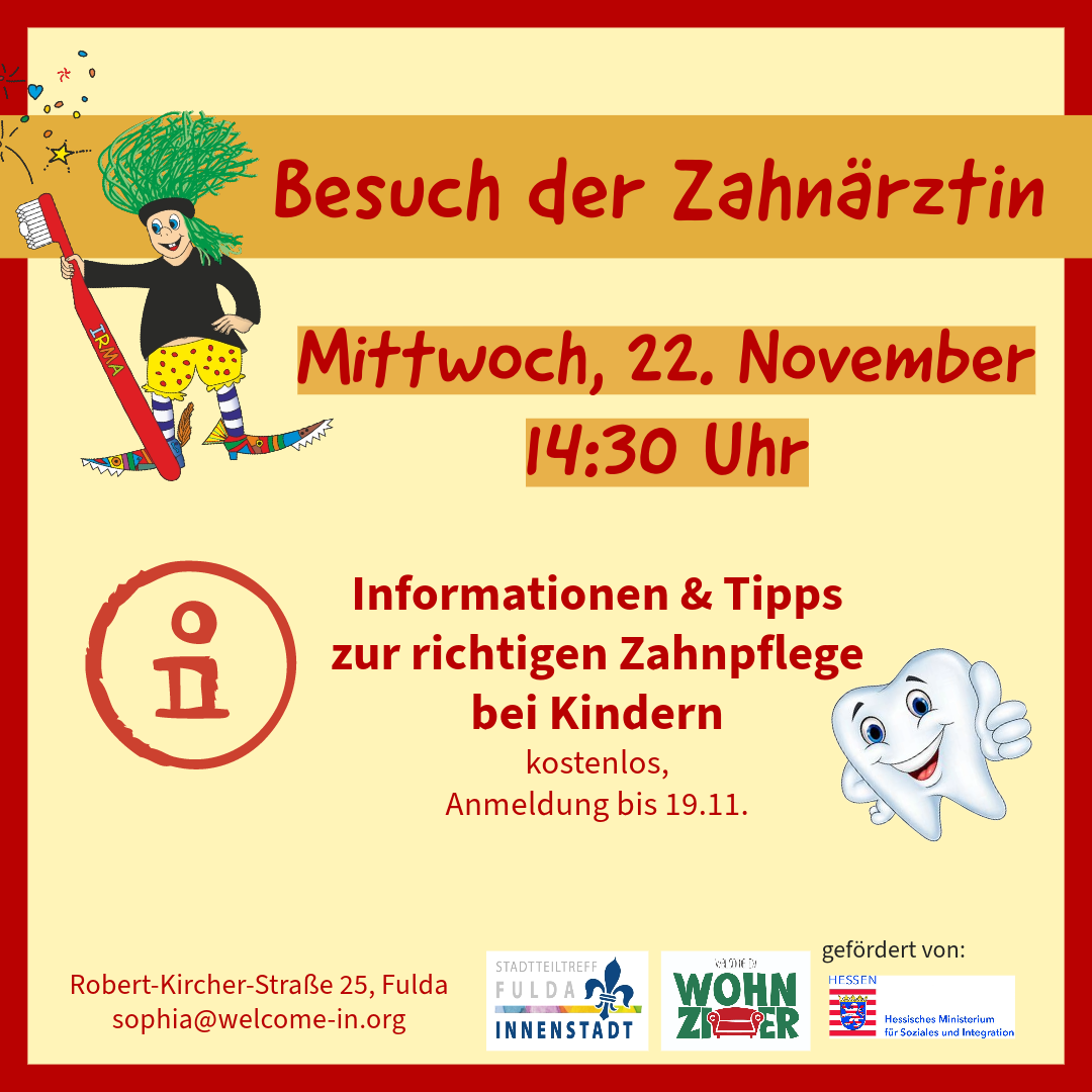 Besuch der Zahnärztin