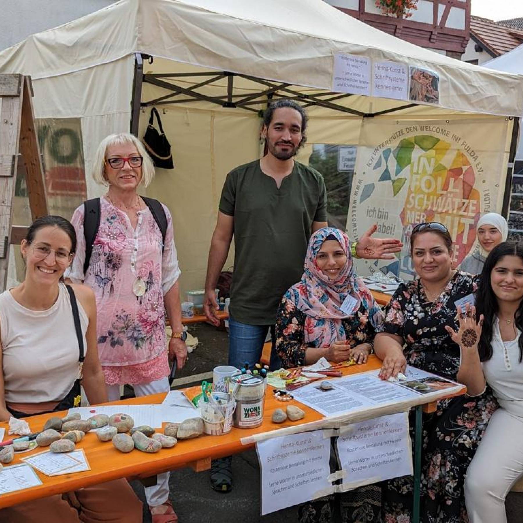 Welcome In zu Besuch bei der Kunstwoche in Kleinsassen