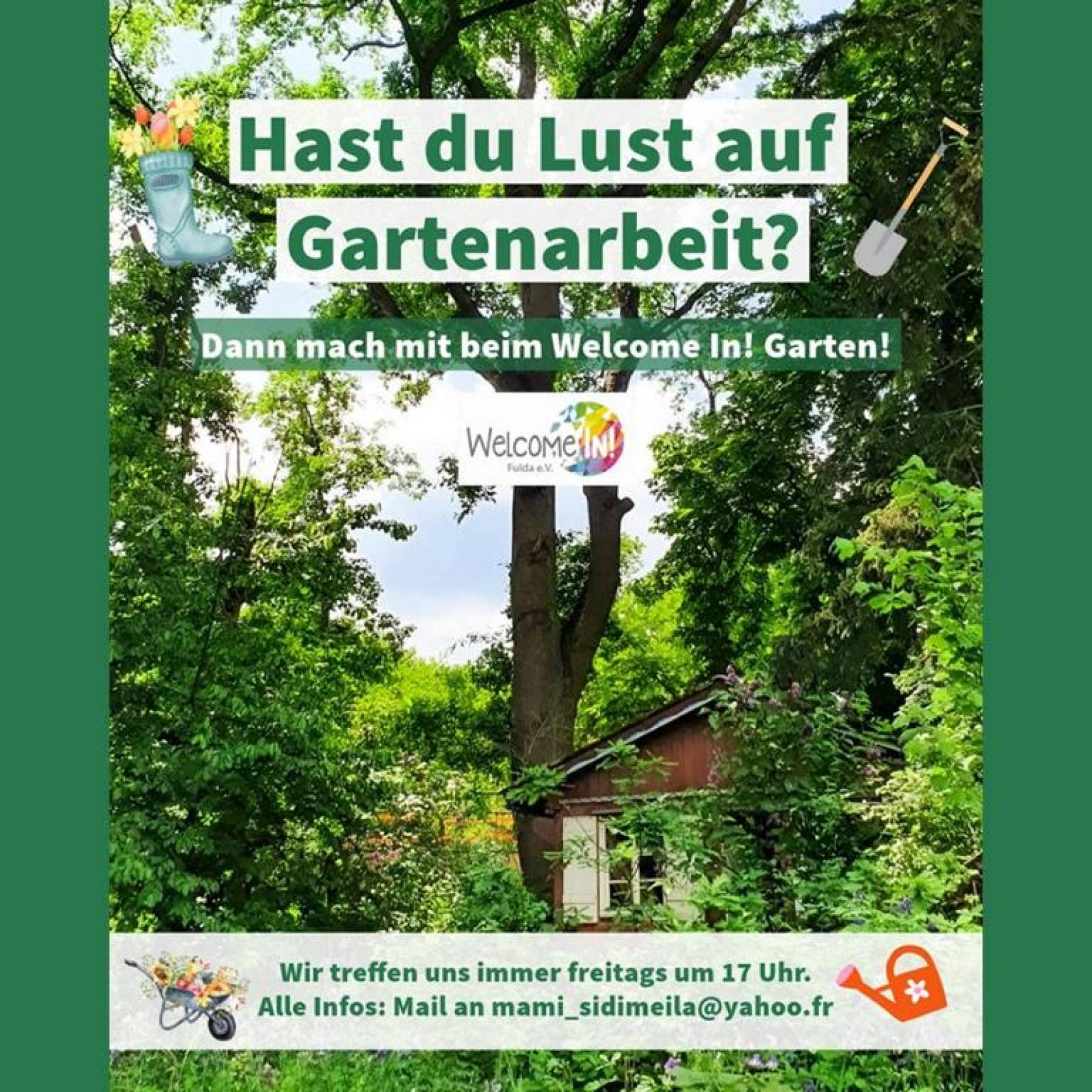 Unser Gartenprojekt sucht Unterstützung