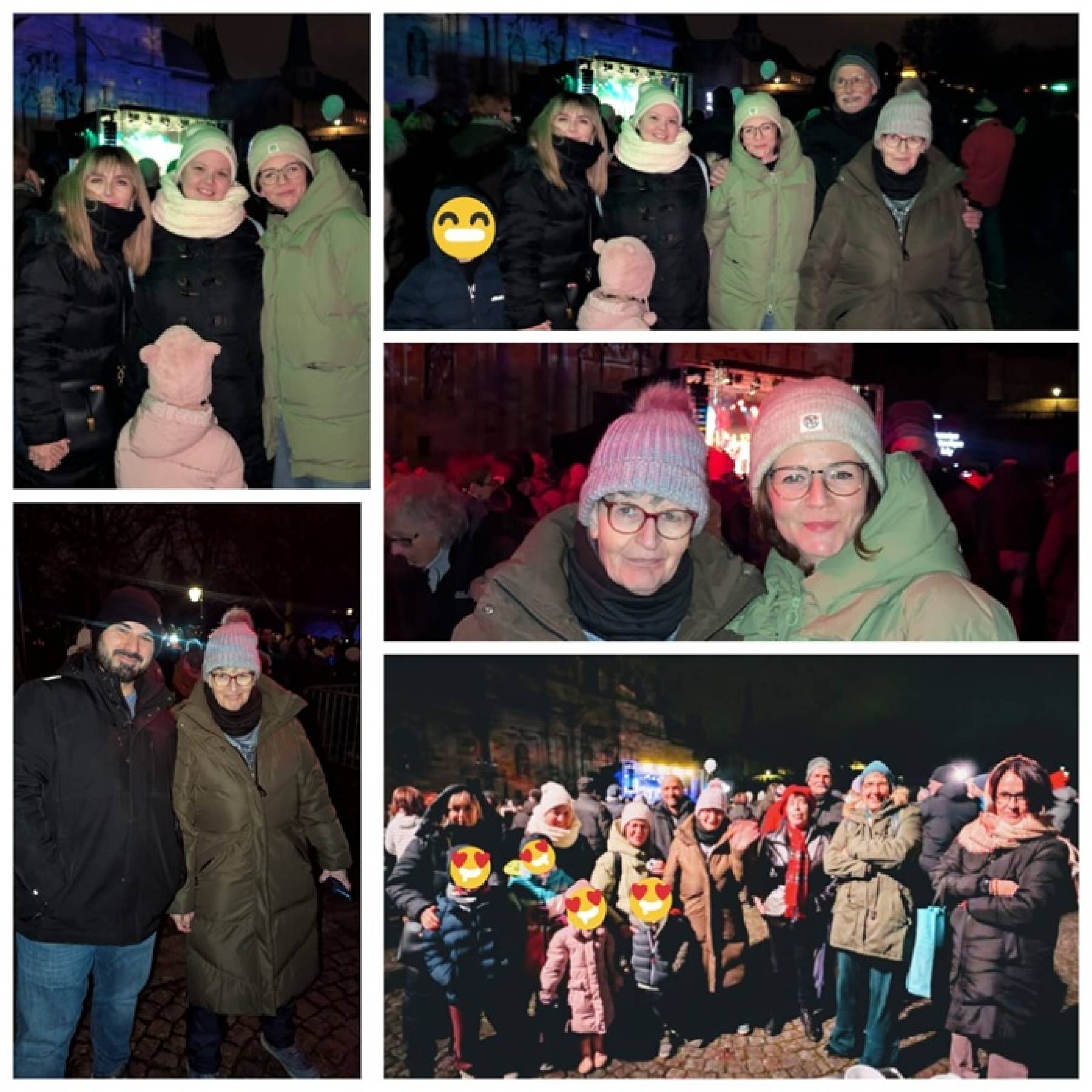 Weihnachtssingen 2025 auf dem Domplatz in Fulda