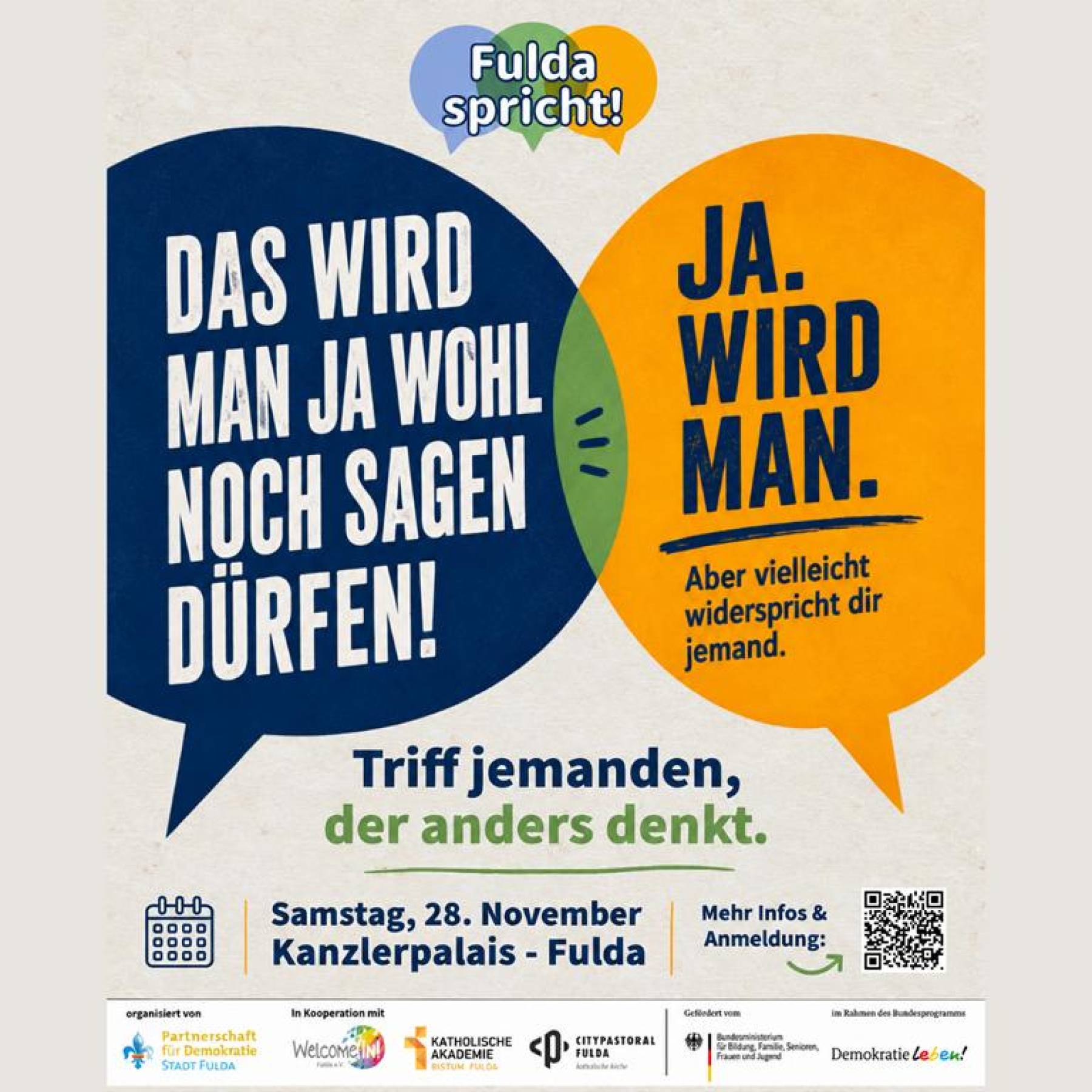 Fulda spricht – Triff jemanden, der anders denkt.