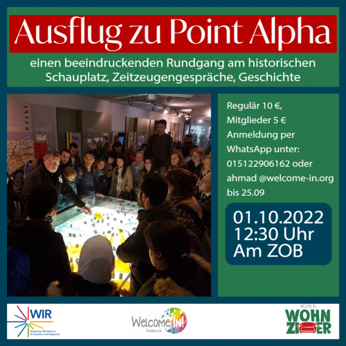 Ausflug zur Gedenkstätte Point Alpha