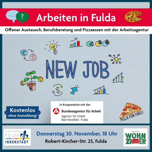 Arbeiten in Fulda - Berufsberatung und Austausch mit der Arbeitsagentur