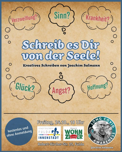 Schreib es Dir von der Seele - Kreatives Schreiben von Joachim Salmann