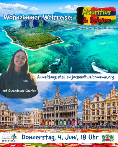 Wohnzimmer-Weltreise: Belgien - Mauritius