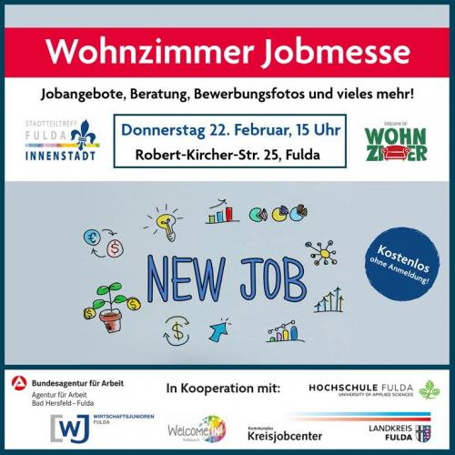 Wohnzimmer Jobmesse