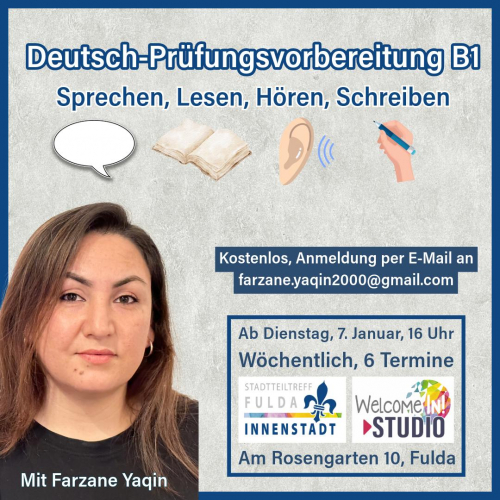 Deutsch-Prüfungsvorbereitung (Niveau B1)
