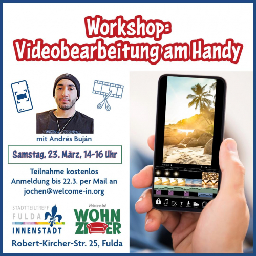 Workshop: Videobearbeitung am Handy