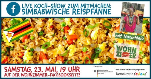 Live-Kochshow: Simbabwische Reispfanne