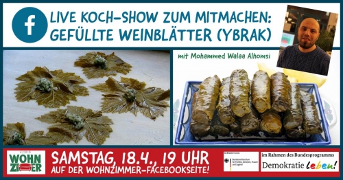 Live-Kochshow: Gefüllte Weinblätter