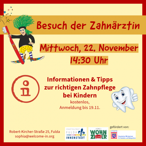 Besuch der Zahnärztin